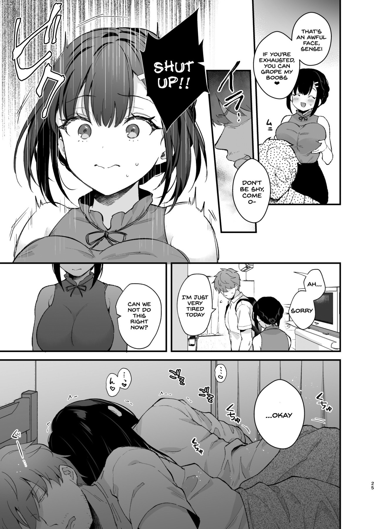 Hentai Manga Comic-Playing House With An Uninvited Student-Read-22